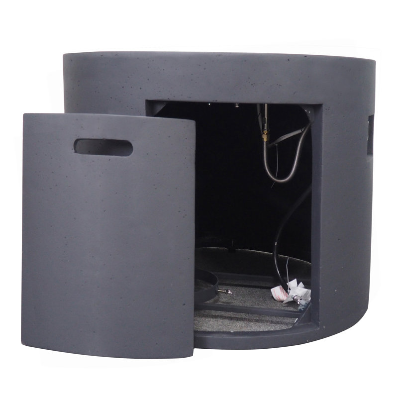 Foyer d'extérieur 31 po - 40 000 BTU, Gris foncé