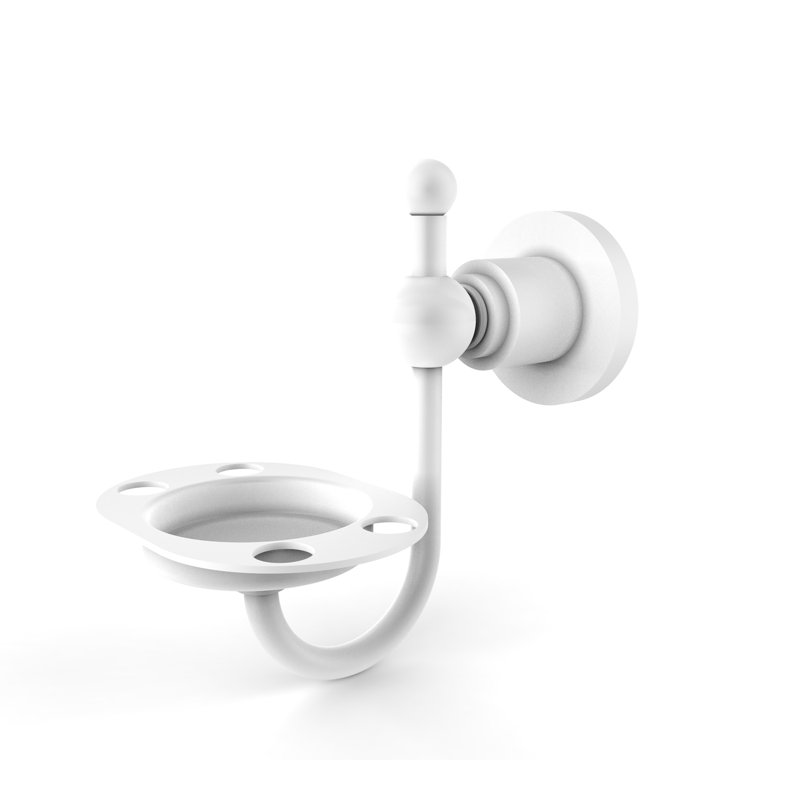 Porte-brosse à dents et gobelet Lera, Blanc mat