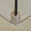 Curcio 3m Cantilever Parasol with Easy Lever, Patio Umbrella White