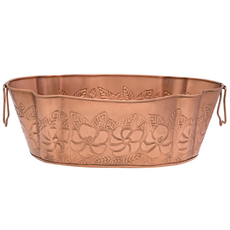 Tremont Beverage Tub, Copper Steel