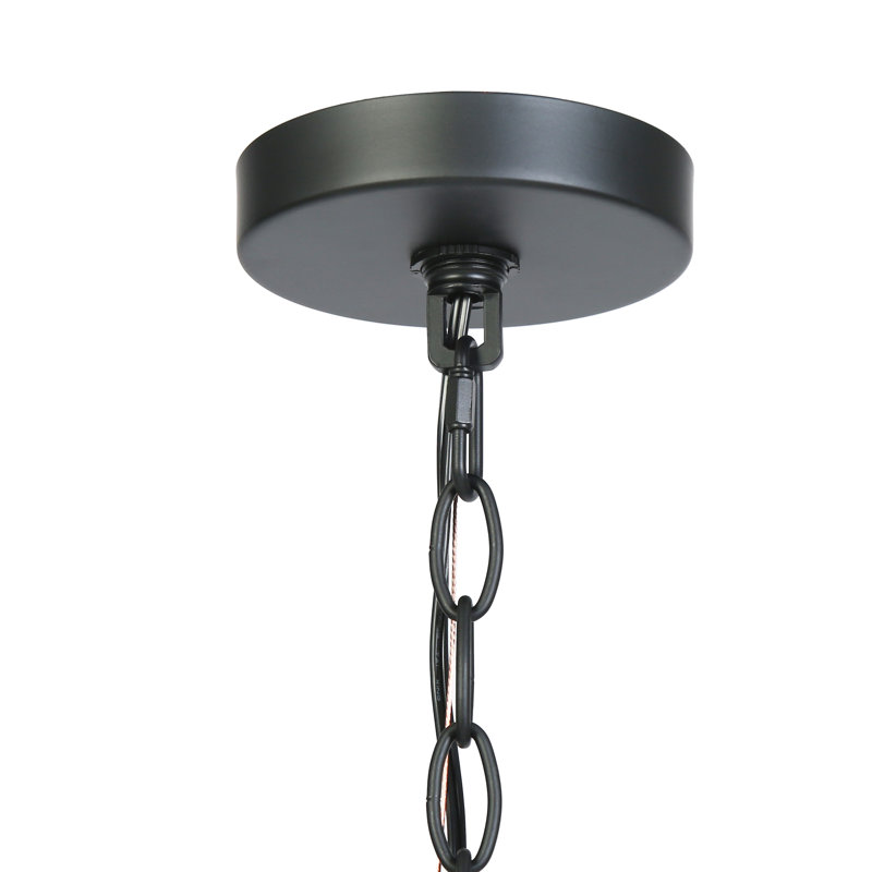 Lustre de salle à manger classique / traditionnel noir à 9 lumières l 32 po pour plafond haut Otho