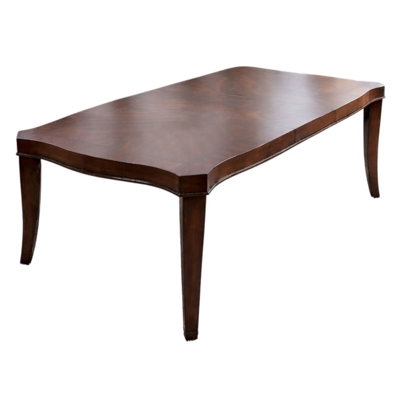 Carolynn Brown Cherry Dining Table Seats 6