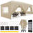 10x20 Pop up Canopy with Sidewalls, One Push Outdoor Tents-98637065