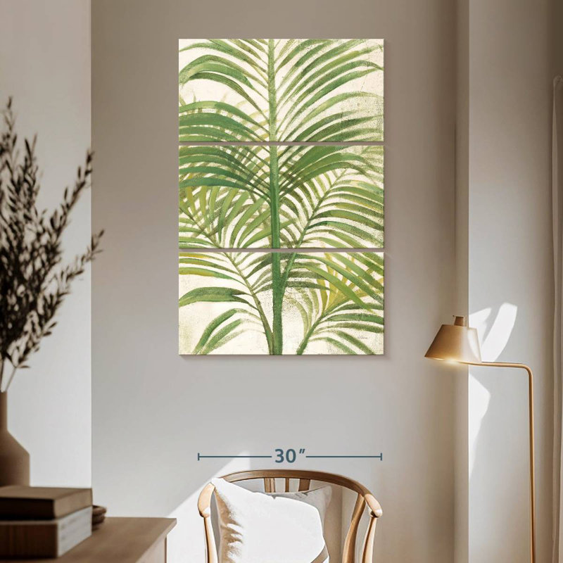 Harnek Palms II lumineux, H 65 po x l 42 po