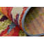 Tapis bleu intérieur / extérieur Newt Ikat-23394171