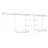  Wire Closet Organizer System Wall-mounted Adjustable Storage Shelves Coats White-1494300700