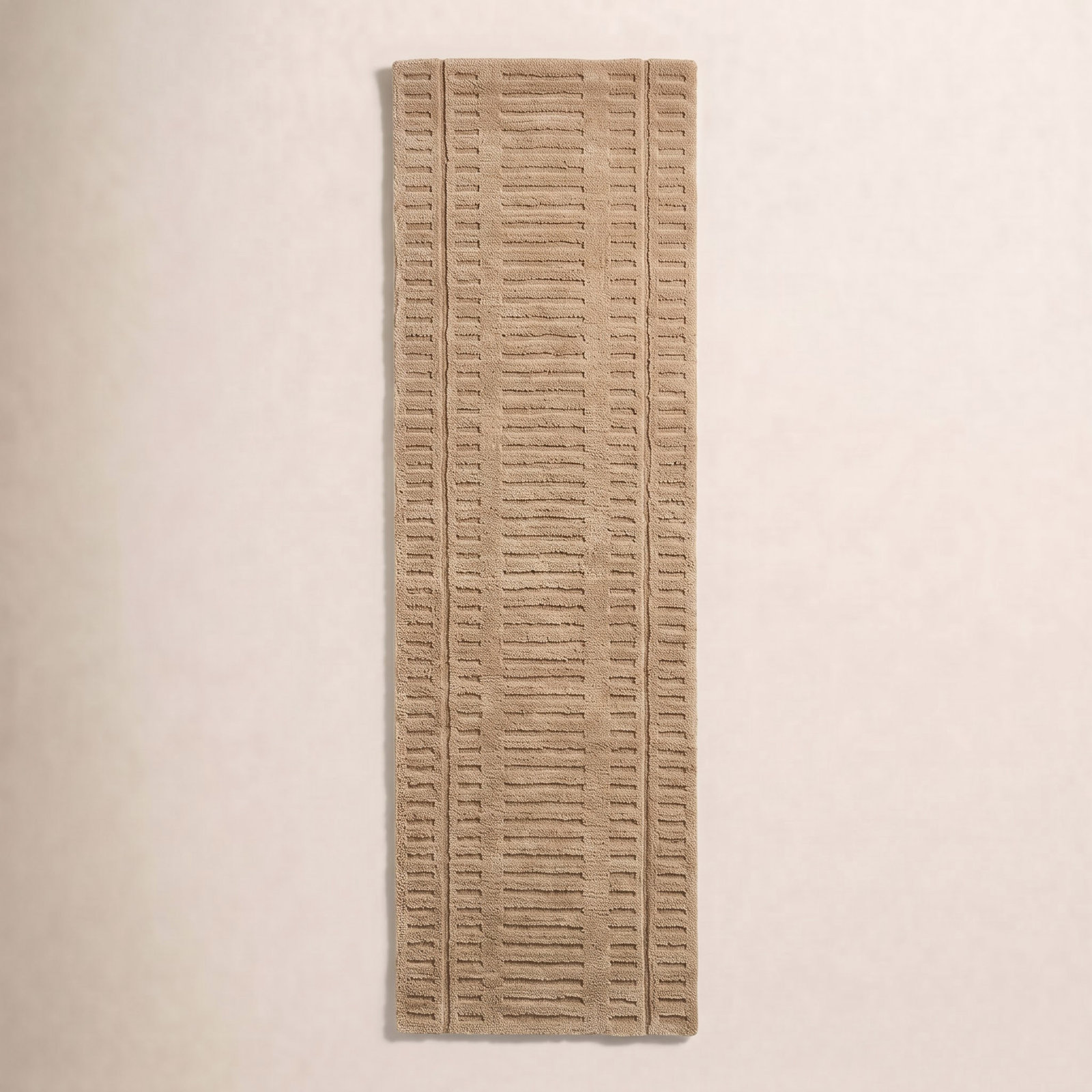 Finlea Machine Washable Hand-Tufted Striped Rug, Runner 2'6" x 8'