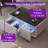 Myabella 93L Smart Coffee Table with Freezer and Fridge, Multiple charging and Bluetooth Speaker-1373179499