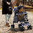 Pet Stoller Dog Cat Stoller Comfortable Lightweight Stroller With Adjustable Canopy
