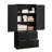 Annya 68'' H 2 -Drawer File Cabinet, Filing cabinet with Lock & Doors & Adjustable Shelves-1747674700