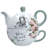 Mikasa and the V&A Alice In Wonderland Bone China 'Tea for One' Teapot and Cup Set