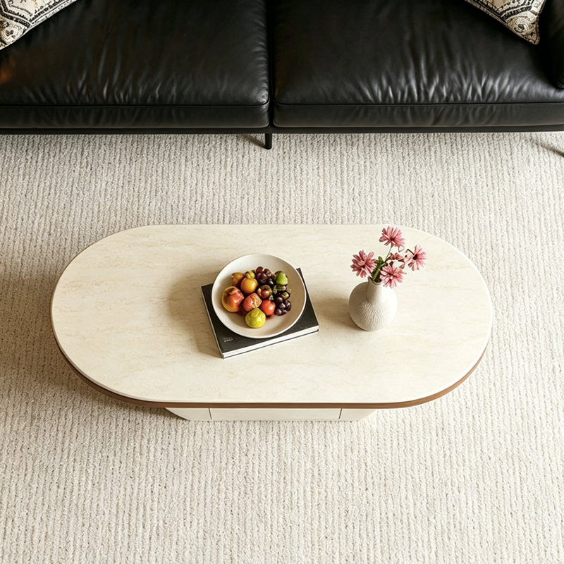 Table basse Minimalist, 15.74" H x 51.18" W x 27.55" D