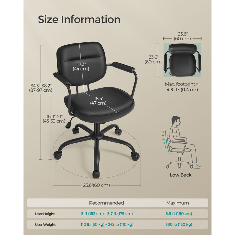 Conference Chair, Black
