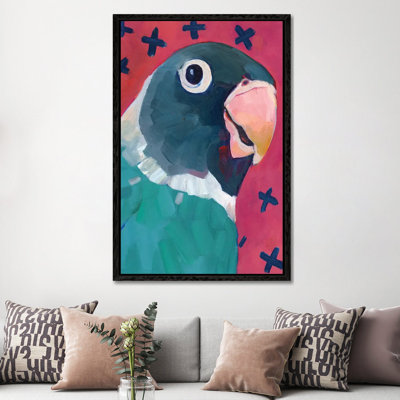 Clyde 1 Piece Wall Art on Canvas