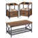 Ensemble de 3 tables basses
