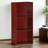 Tall Bookcase with Open Storage Bookshelf for Home or Office-116067272-116067275