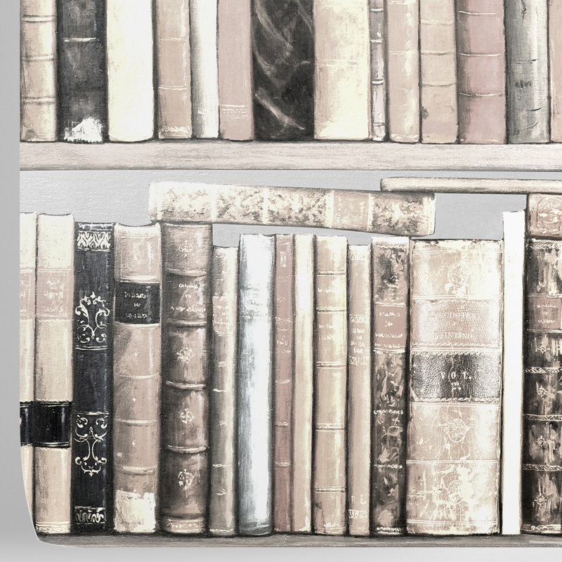 Cessily White Books Wallpaper
