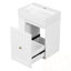 Meuble-lavabo mural avec lavabo et tablette latérale-1405692134