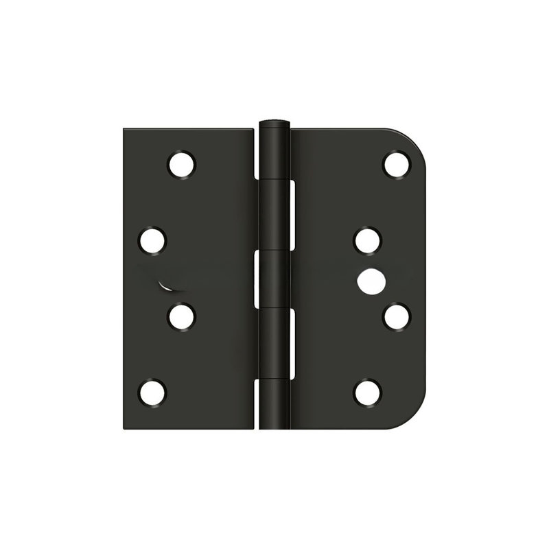 Charnière en bronze huilé 4 po x 4 po x 5/8 po Deltana S44058TT10B-RH, Bronze huilé