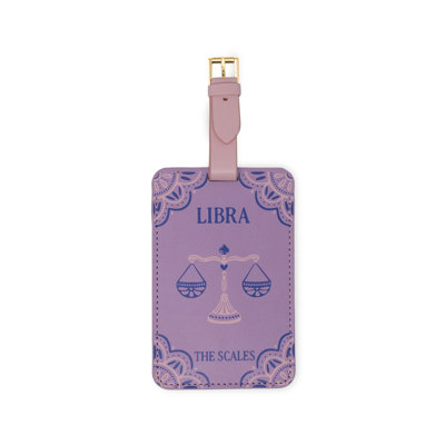 Ensemble d'étiquettes à bagages, Libra