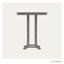 Table de bar POLYWOOD-7252610-9552077