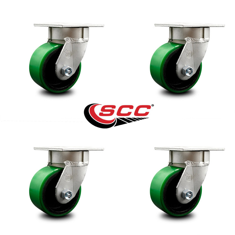 Ensemble de roulettes Kingpinle, Vert