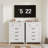 Freestanding 5-Drawer Storage Dresser, 47-Inch Wide White Large Capacity Wooden Chest, Modern Organizer for Living Room, Bedroom or Entryway-1701690271