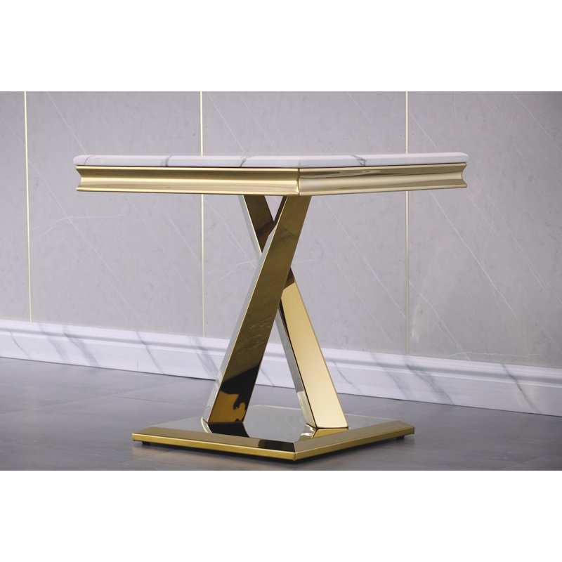Wolrad Solid Wood Top End Table