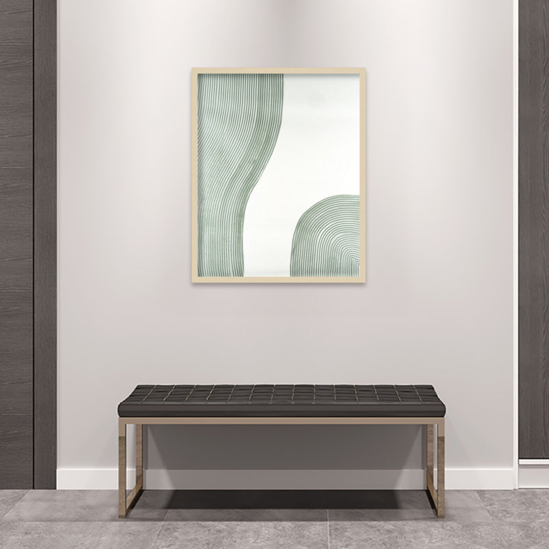 «Get Going III» par Vanna Lam, impression sur bois encadrée, Brun, H 33 po x l 27 po x P 1 po
