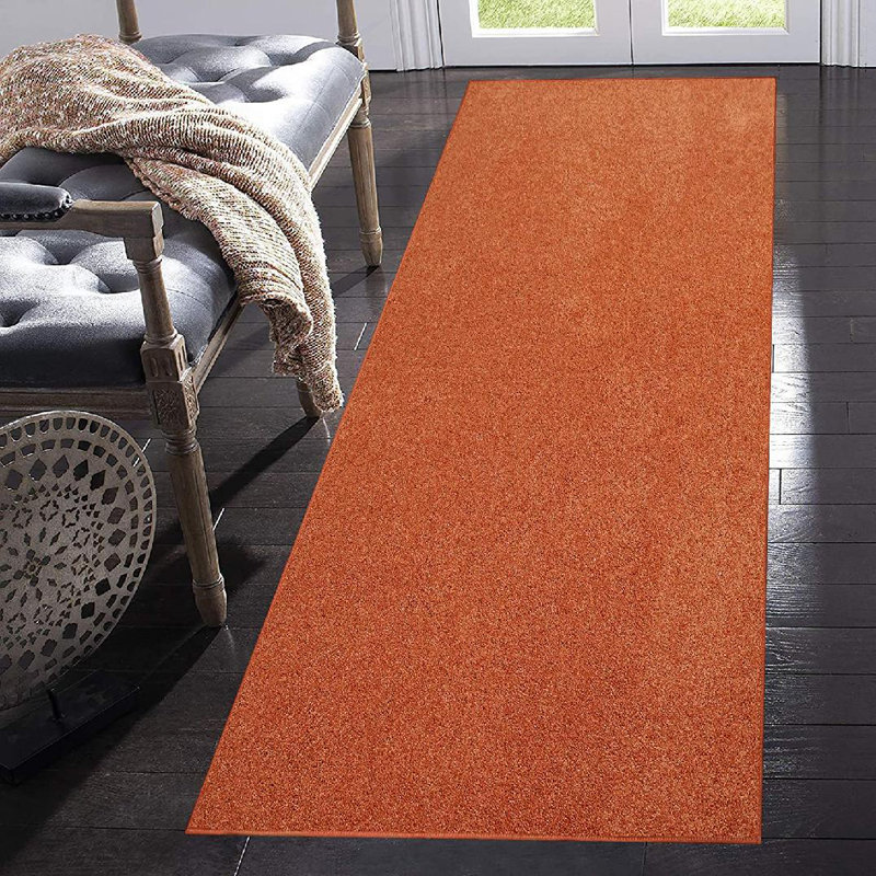 Tapis performance tissé à la machine, Tapis de couloir 3 pi 6 po x 12 pi