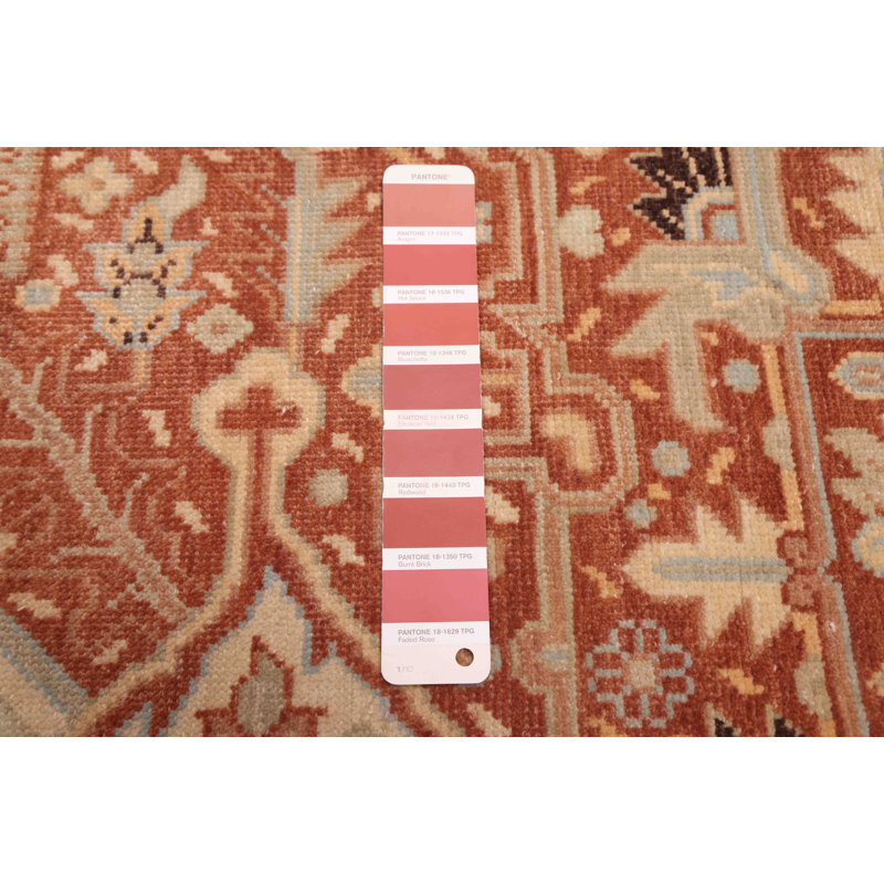Tapis cuivre Jamshidpour 7 pi 10 po x 10 pi 1 po