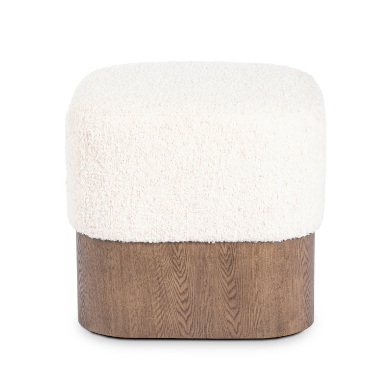 Yamal Square Ottoman, Gemena Cream