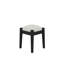 Ensemble de chambre à coucher 3 pièces avec cadre de lit en bois pleine grandeur, 1 table de chevet rétro et 1 coiffeuse de maquillage avec tabouret-119446705-119446704