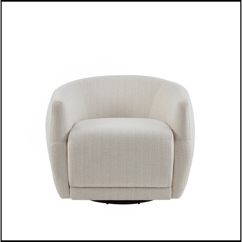 360 Degree Swivel Chair, Off White