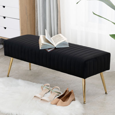 Banc en velours Rodjanae