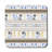 Square 6 Piece Coaster Set