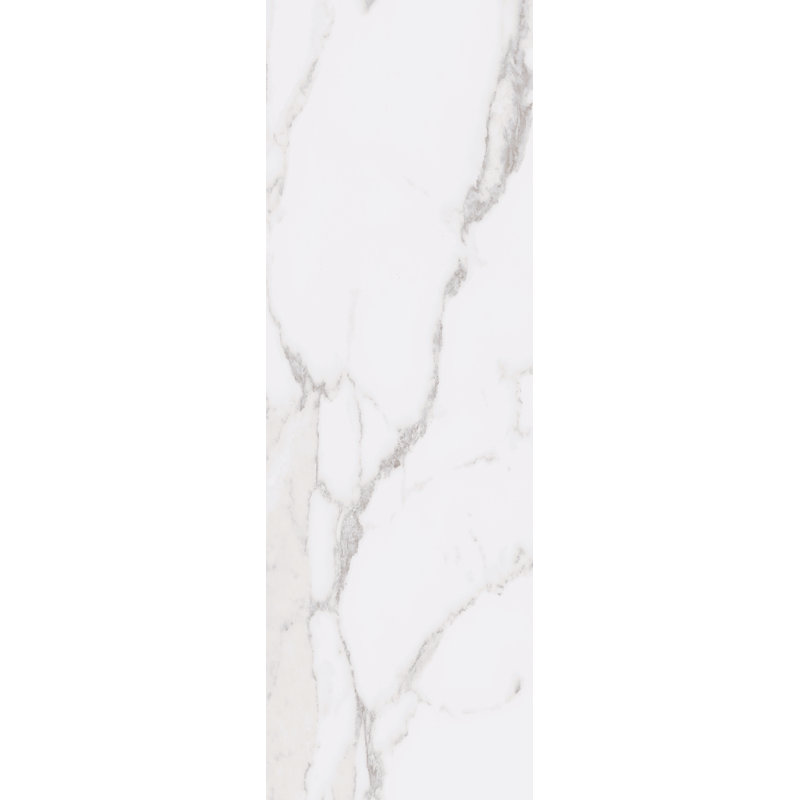 Marble Look White 3"x12" Ceramic Subway Tile – Wall Tile, Matte Finish, Rectangular, Indoor Use, STATUARY