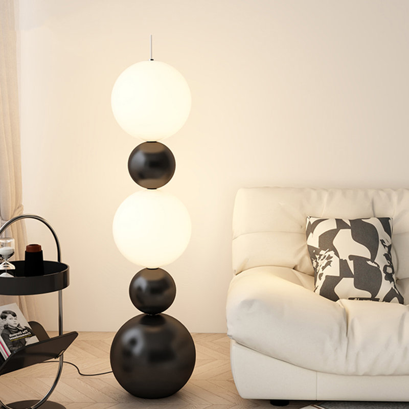 Lampe sur pied en acrylique Yipinfanshang