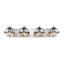 Éclairage pour salle de bain à 4 lumières de 31 po de large Fosteau - nickel satiné-1496037828-1496037829-1496037834