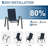 Set of 4/6 Outdoor Stackable Dining Chairs with PVC-coated polyester Fabric, High Back, 400 lbs Capacity, All-Weather Patio Chairs for Backyard, Poolside, Garden, Navy Blue-1261653739