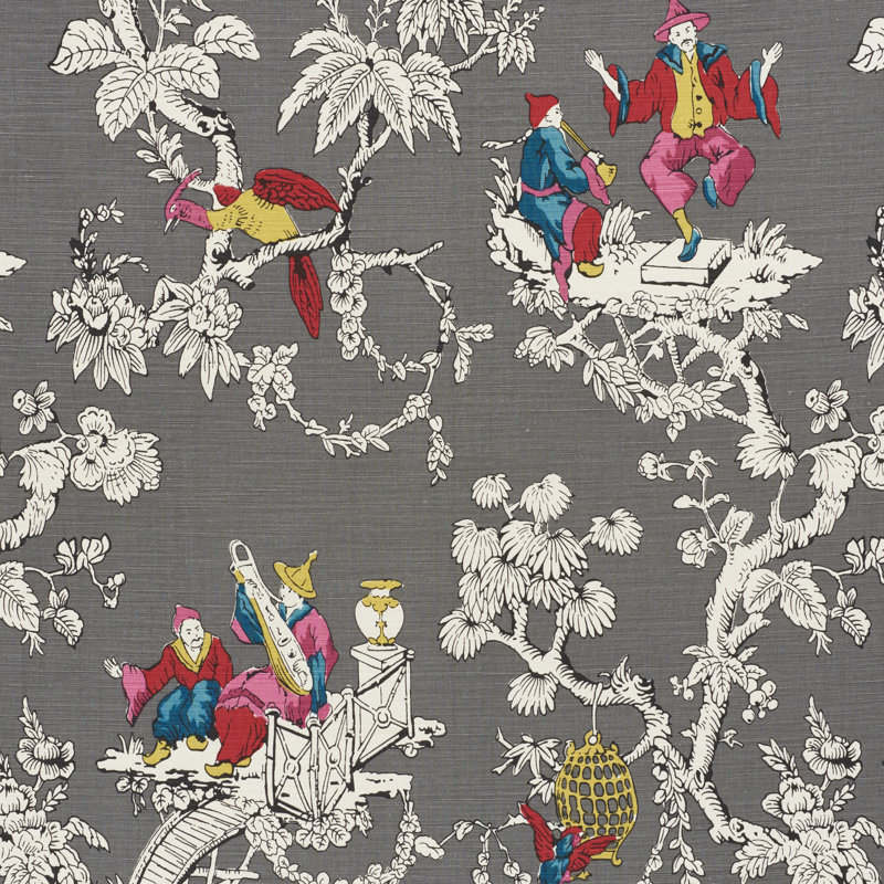 Tissu chinois moderne, Graphite