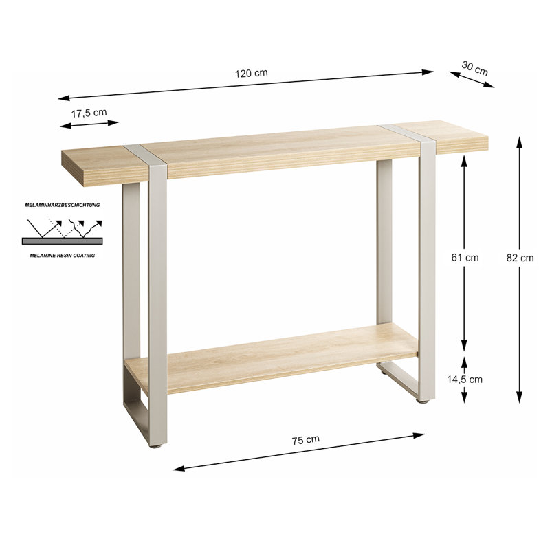 120cm Console Table