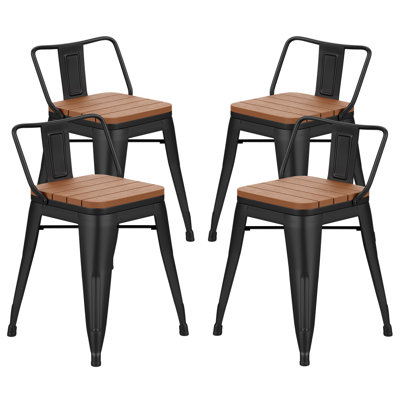 18" Metal Indoor-Outdoor Counter Stools by Trent Austin Design