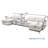 140" U Shaped Couch