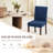 Oakridge Upholstered Dining Chair Set, Solid Wood Legs, Breathable Fabric Seat, Thick Cushion for Comfort, Modern Parsons Style Side Chairs for Dining Room-1673741519