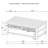 Sutter Distressed Java 2-drawer Rectangular Coffee Table
