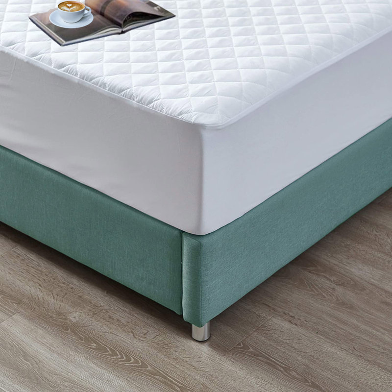 Vivanco Waterproof Fitted Mattress Protector Mattress Protector Case Pack, Twin