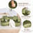 Boneless 79'' Modern Loveseat Sofa, Chenille Compression Cloud Sofa with 2 Pillows, No Assembly Required-369517176