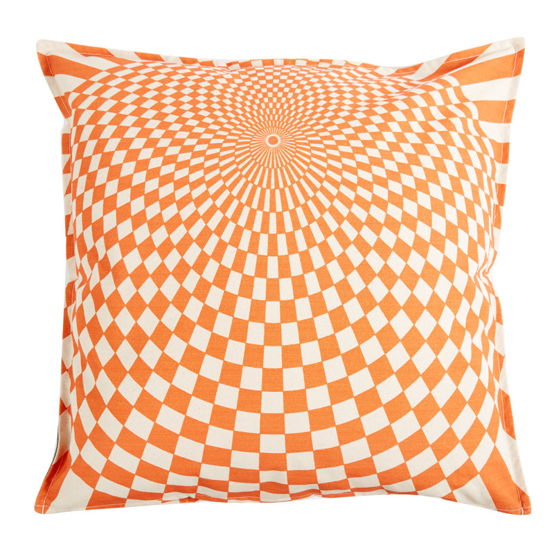 No Canvas Reversible Throw Pillow