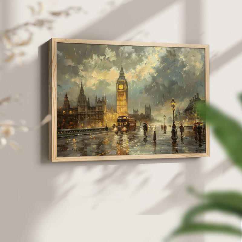 Landscape Series-CXLI -Framed Print - Restickable